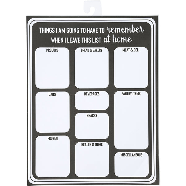 pavilion gift company At Home 8" x 10.25" Magnetic Notepad
