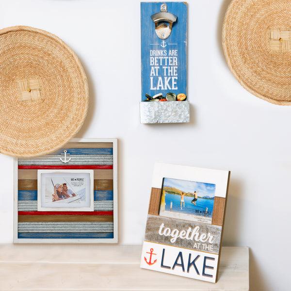 Pavilion Gift Company At The Lake 11.5" Wall Mount Bottle Opener