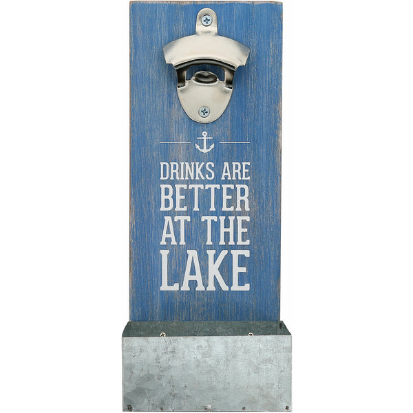 pavilion gift company At the Lake 11.5" Wall Mount Bottle Opener