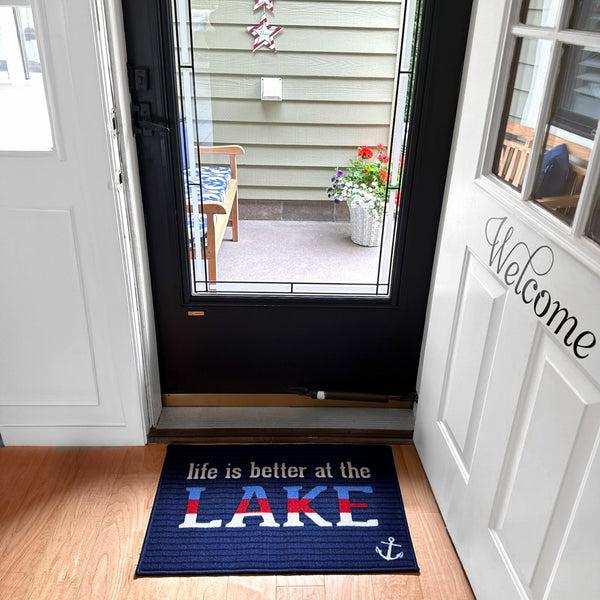 Pavilion Gift Company At The Lake 27.5" X 17.75" Floor Mat