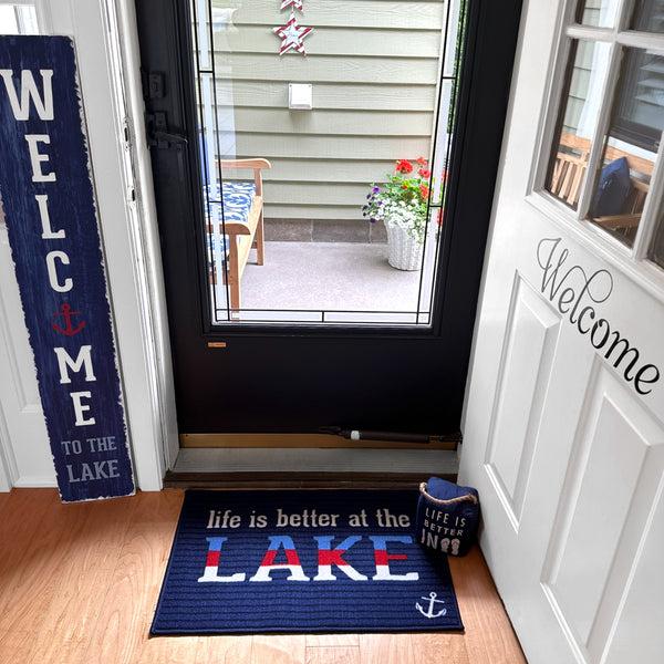 Pavilion Gift Company At The Lake 27.5" X 17.75" Floor Mat