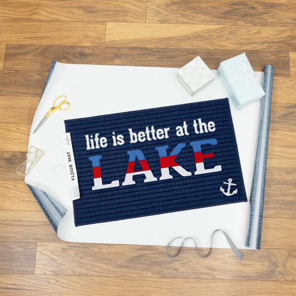 Pavilion Gift Company At The Lake 27.5" X 17.75" Floor Mat