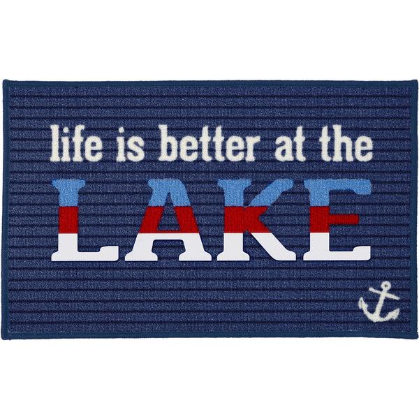 pavilion gift company At The Lake 27.5" x 17.75" Floor Mat