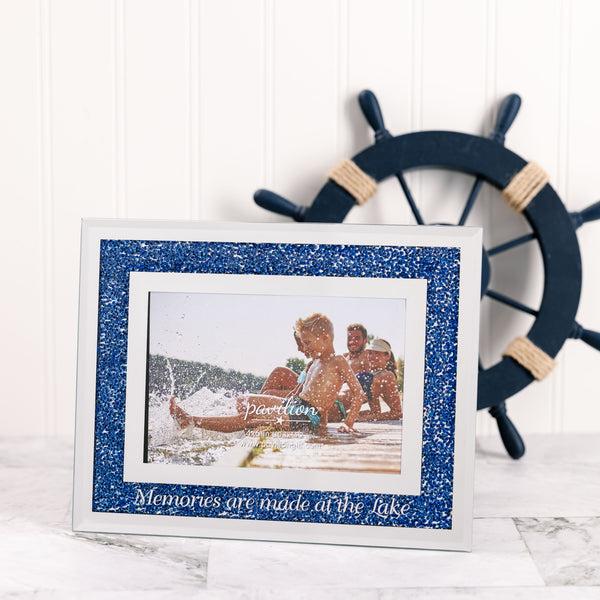 Pavilion Gift Company At The Lake 7.25" X 9.25" Frame (Holds 4" X 6" Photo)