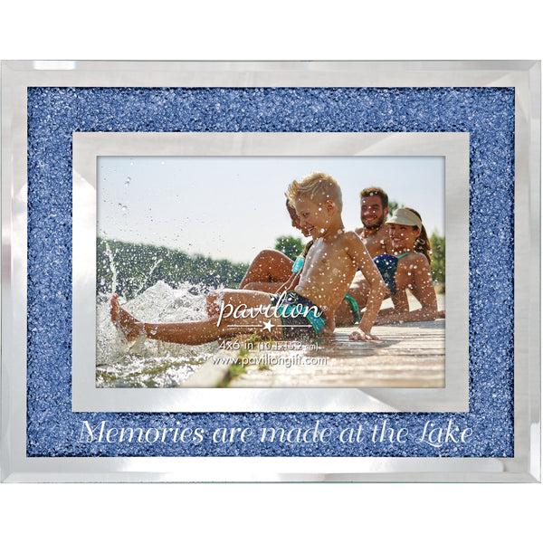 pavilion gift company At The Lake 7.25" x 9.25" Frame (Holds 4" x 6" Photo)