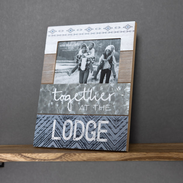 Pavilion Gift Company At The Lodge 7.75" X 10" Frame (Holds 4" X 6" Photo)