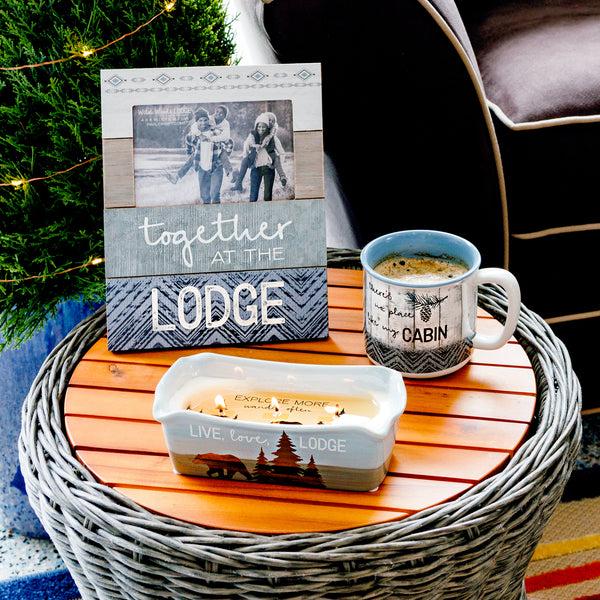 Pavilion Gift Company At The Lodge 7.75" X 10" Frame (Holds 4" X 6" Photo)