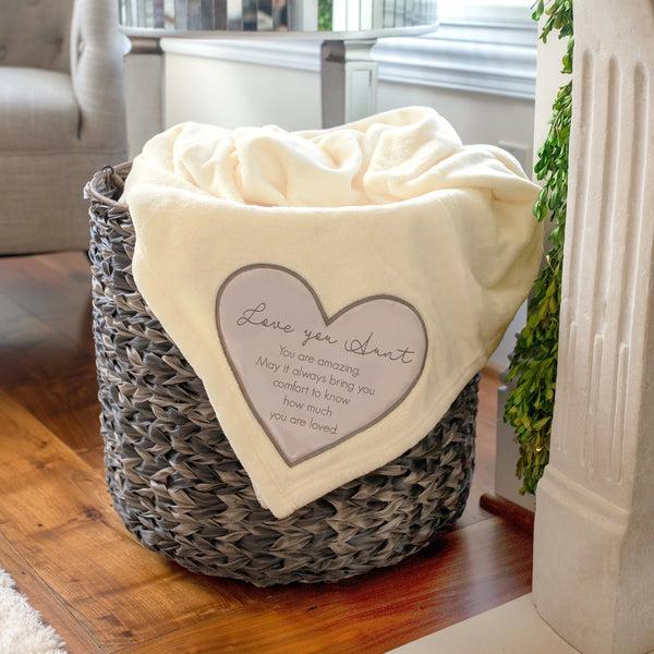 Pavilion Gift Company Aunt 50" X 60" Royal Plush Blanket