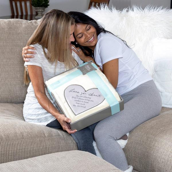 Pavilion Gift Company Aunt 50" X 60" Royal Plush Blanket