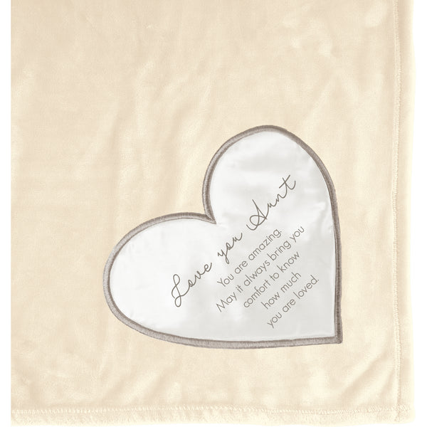 pavilion gift company Aunt 50" x 60" Royal Plush Blanket