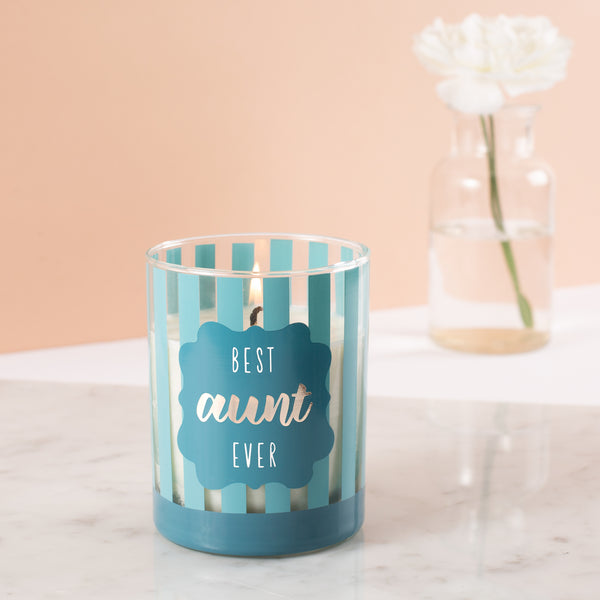 Pavilion Gift Company Aunt 7 Oz 100% Soy Wax Candle Scent: Serenity