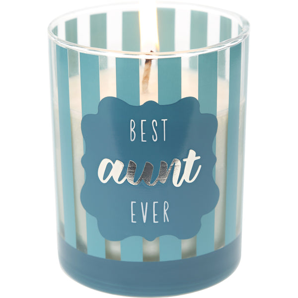 pavilion gift company Aunt 7 oz 100% Soy Wax Candle Scent: Serenity
