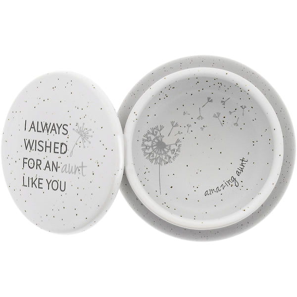 pavilion gift company Aunt Like You 3.5" Ceramic Keepsake Box