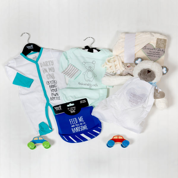 Pavilion Gift Company Baby Boy Gift Box $120.00 Value