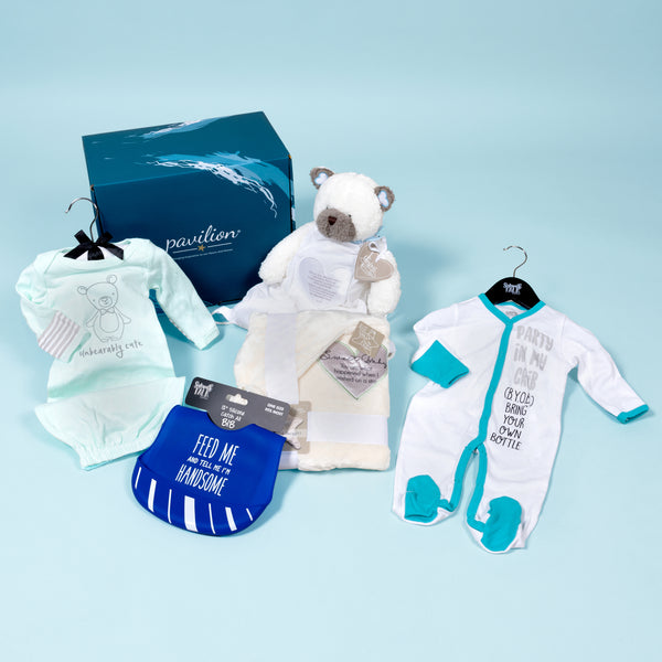 pavilion gift company Baby Boy Gift Box $120.00 Value