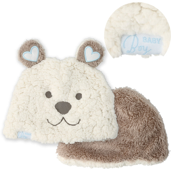 pavilion gift company Baby Boy One Size Fits Most Baby Bear Hat
