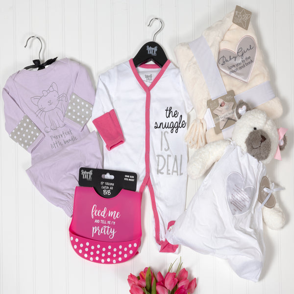 Pavilion Gift Company Baby Girl Gift Box $120.00 Value