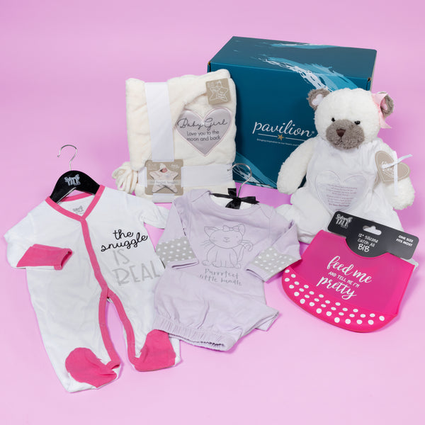 pavilion gift company Baby Girl Gift Box $120.00 Value