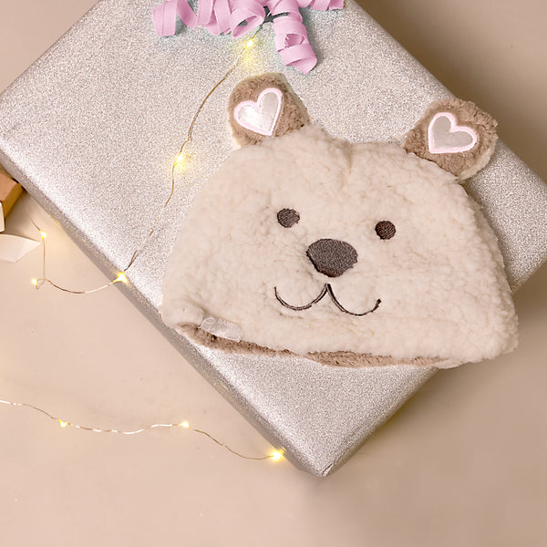 Pavilion Gift Company Baby Girl One Size Fits Most Baby Bear Hat