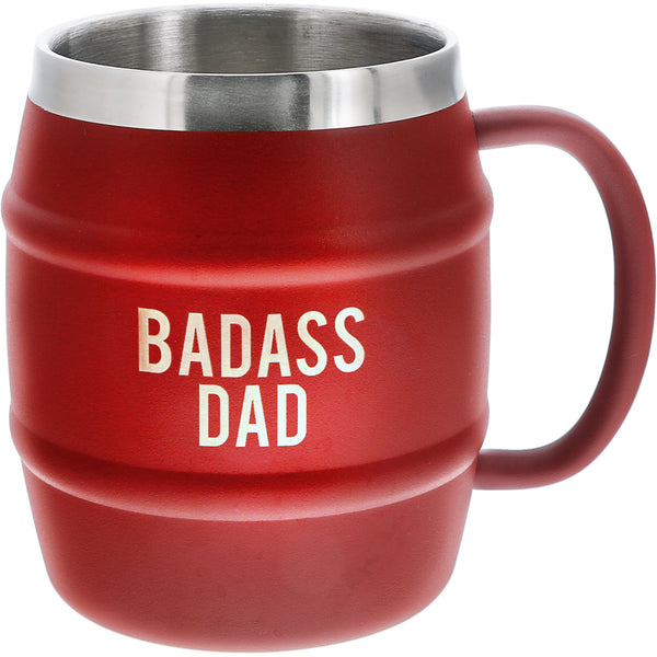 pavilion gift company Badass 15 oz. Stainless Steel Double Wall Stein