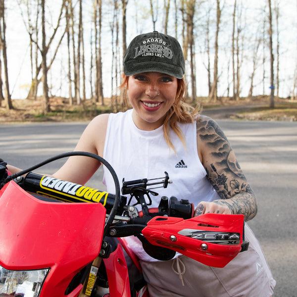 Pavilion Gift Company Badass Black Washed Cotton Twill Hat