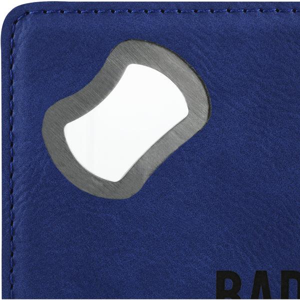 Pavilion Gift Company Badass Dad 4" X 4" Bottle Opener Coaster