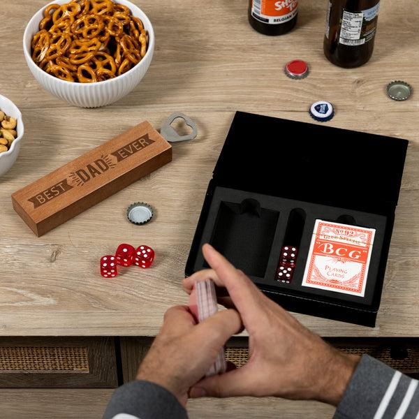 Pavilion Gift Company Badass Dad Double Deck Playing Card Set