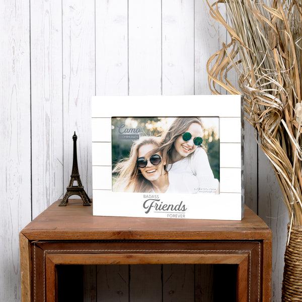 Pavilion Gift Company Badass Friends 9" X 7.25" MDF Frame (Holds 7" X 5" Photo)