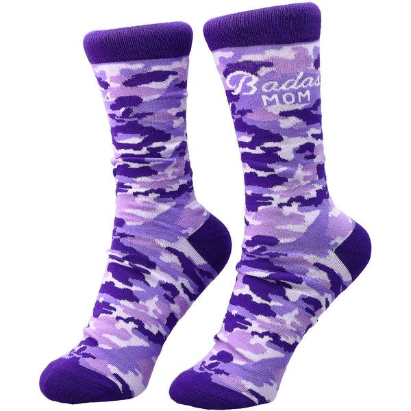pavilion gift company Badass Mom S-M Cotton Blend Sock