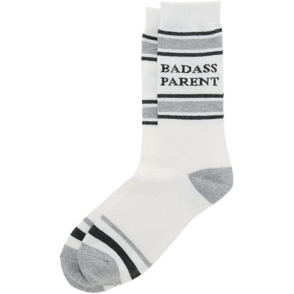 pavilion gift company Badass Parent M/L Unisex Crew Sock