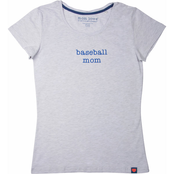 Pavilion Gift Company Baseball Mom Small Gray T-Shirt