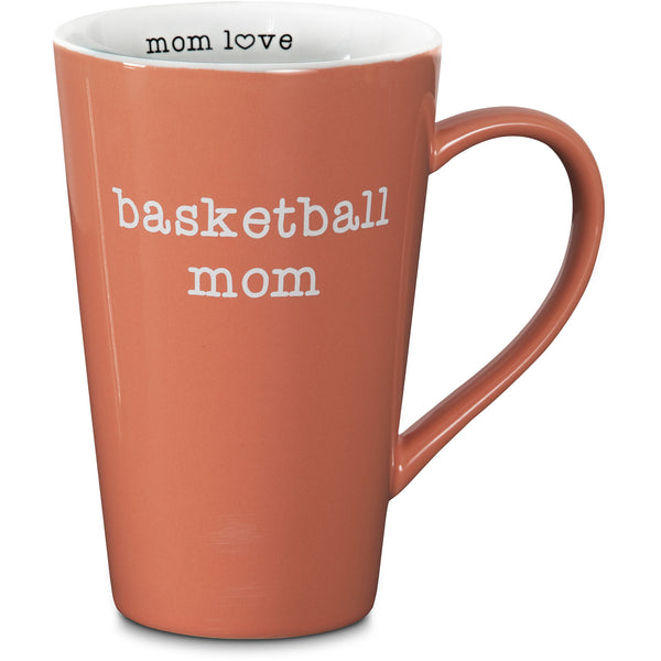pavilion gift company Basketball Mom 18 oz Latte Cup