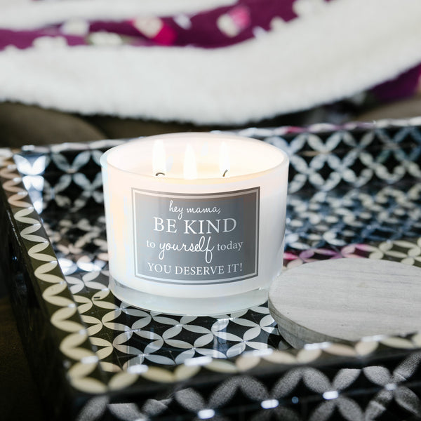 Pavilion Gift Company Be Kind 11 Oz - 100% Soy Wax Candle Scent: Fresh Cotton