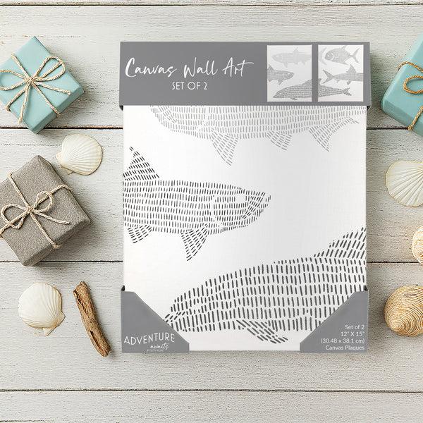 Pavilion Gift Company Beach 12" X 15" Embroidered Plaques (Set Of 2)
