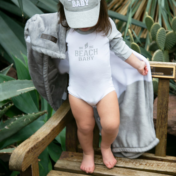 Pavilion Gift Company Beach 30" X 40" Royal Plush Blanket