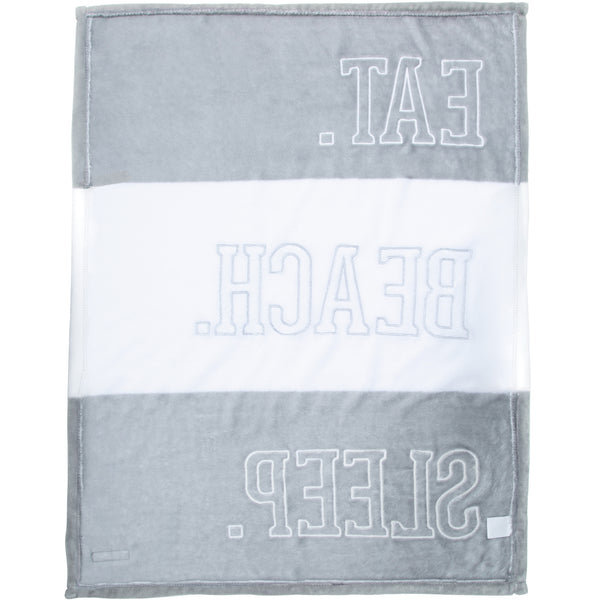 Pavilion Gift Company Beach 30" X 40" Royal Plush Blanket