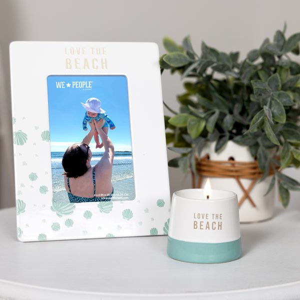 Pavilion Gift Company Beach 4 Oz - 100% Soy Wax Candle Scent: Tranquility