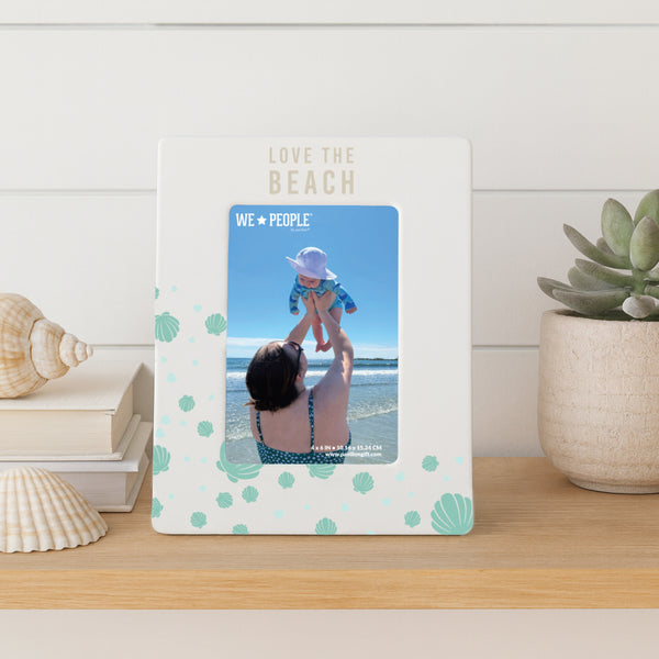 Pavilion Gift Company Beach 6.25" X 8.25" Frame (Holds 4" X 6" Photo)