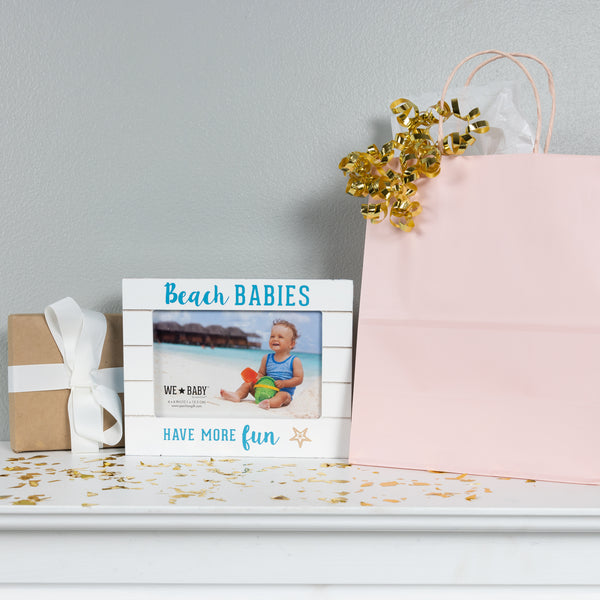 Pavilion Gift Company Beach Babies 7.5" X 6" Frame (Holds 6" X 4" Photo)