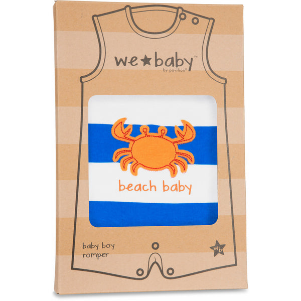Pavilion Gift Company Beach Baby 12-24 Month Boy Romper