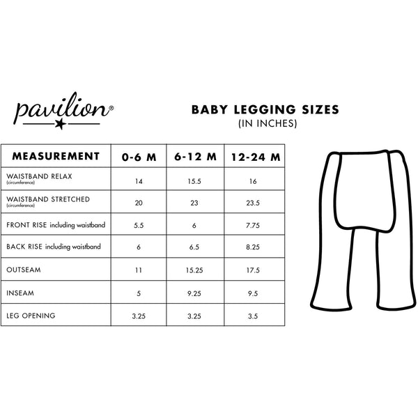 Pavilion Gift Company Beach Baby 6-12 Months Baby Leggings