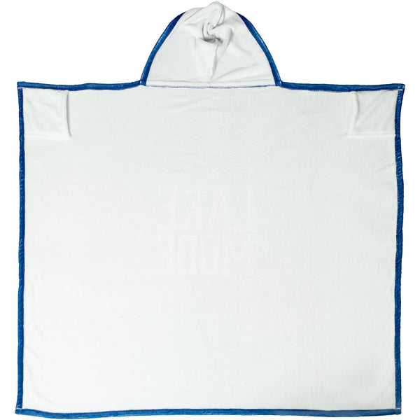 Pavilion Gift Company Beach Bum 40" X 30" Children's Hooded Blanket