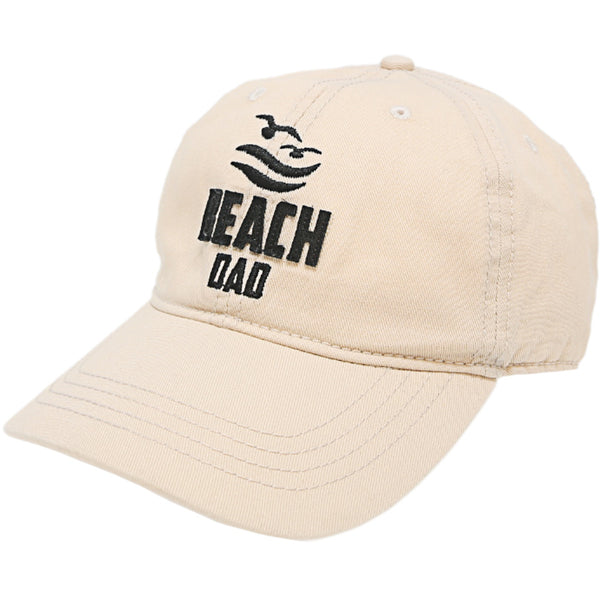 Pavilion Gift Company Beach Dad Beige Adjustable Hat