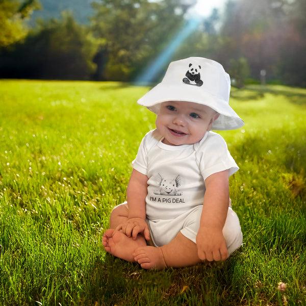 Pavilion Gift Company Bear-y Cute 6-24 Months Sun Hat