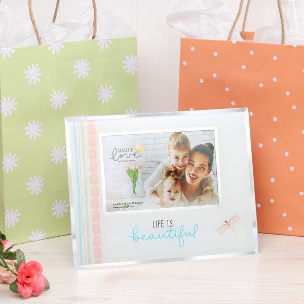Pavilion Gift Company Beautiful 9.25" X 7.25" Frame (Holds 6" X 4" Photo)