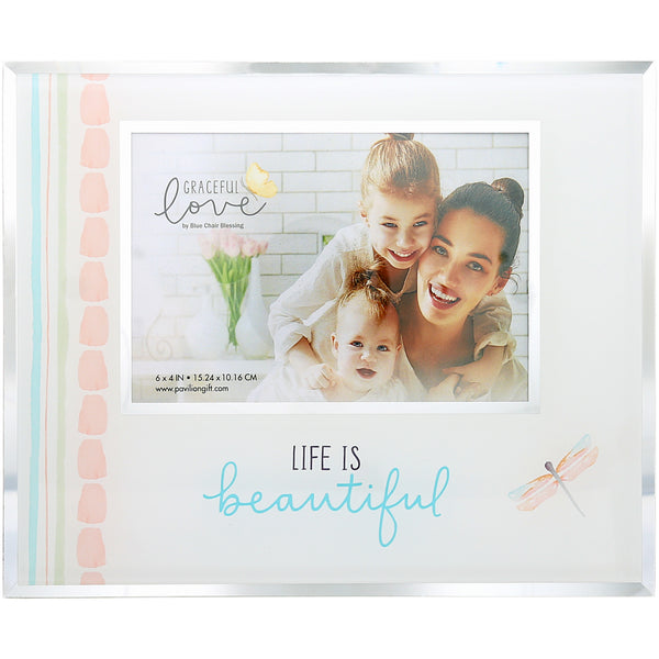 pavilion gift company Beautiful 9.25" x 7.25" Frame (Holds 6" x 4" Photo)
