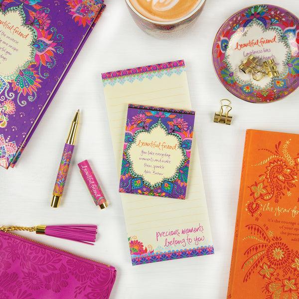 Pavilion Gift Company Beautiful Friend Magnetic List Pad Set