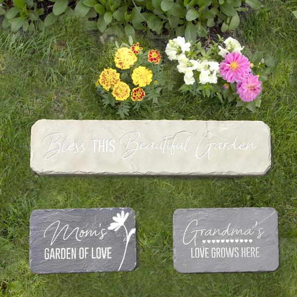 Pavilion Gift Company Beautiful Garden 16" X 3.75" Garden Stone