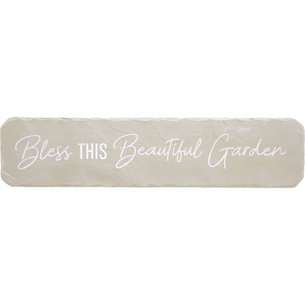 pavilion gift company Beautiful Garden 16" x 3.75" Garden Stone