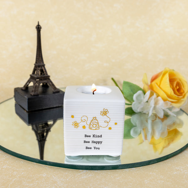 Pavilion Gift Company Bee Kind 2.75" Tealight Holder